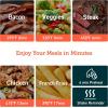 imageCOSORI Air Fryer 21 Qt 4in1 Small Mini Airfryer Bake Roast Reheat 97 Less Oil Compact ampamp Quiet Nonstick ampamp Dishwasher Safe Basket 30 InApp Recipes with Nutrition Facts AutoShut Off GreenTruffle Grey