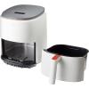 imageCOSORI Air Fryer 21 Qt 4in1 Small Mini Airfryer Bake Roast Reheat 97 Less Oil Compact ampamp Quiet Nonstick ampamp Dishwasher Safe Basket 30 InApp Recipes with Nutrition Facts AutoShut Off GreenWhite