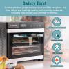 imageCOSORI Food Dehydrator Accessories for 6 Tray CP267FD Only BPAFree C2672ST Stainless Steel Sheets 2 PackSilver