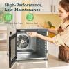 imageCOSORI Food Dehydrator Bigger Than 7 Trays With Large 65quot Drying Space 600W Power Saves More Time Than 480W 165F Dehydrated Dryer for Jerky Dog Treats Herbs Meat Fruit and Yogurt SilverSilverXL