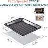 imageCOSORI Oven Tray Baking Sheet Drip pan for CO130AO CS130AO ampamp CS130CFH Air Fryer Toaster Oven Replacement Accessories