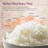 imageCOSORI Rice Cooker 10 Cup 24h Keep Warm Nonstick Ceramic Inner Pot 18 Functions Fuzzy Logic Rice Maker with Stainless Steel Steamer Basket Saut Slow Cooker BlackRice Cooker