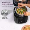 imageCOSORI Rice Cooker 10 Cup 24h Keep Warm Nonstick Ceramic Inner Pot 18 Functions Fuzzy Logic Rice Maker with Stainless Steel Steamer Basket Saut Slow Cooker BlackRice Cooker