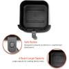 imageCOSORI Turboblaze 6Qt Air Fryer Original Basket Replacement Accessories for CAFDC601KUS Air Fryer NonStick DishwasherSafe CRPDC601RBKUS Dark Grey
