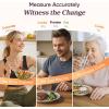 imageCosori Smart Food Kitchen Scale with Nutritional Calculator Free App for AI Scan Calorie ampamp Macro Tracking Food Preload OnScreen Nutrient Info Personal Goals Rechargeable 11 lb  5 kgBlack