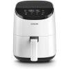 imageCOSORI Air Fryer 21 Qt 4in1 Small Mini Airfryer Bake Roast Reheat 97 Less Oil Compact ampamp Quiet Nonstick ampamp Dishwasher Safe Basket 30 InApp Recipes with Nutrition Facts AutoShut Off GreenWhite