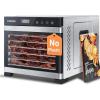 imageCOSORI Food Dehydrator Bigger Than 7 Trays With Large 65quot Drying Space 600W Power Saves More Time Than 480W 165F Dehydrated Dryer for Jerky Dog Treats Herbs Meat Fruit and Yogurt SilverSilverL
