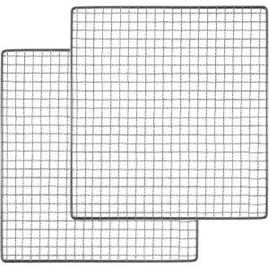 imageCOSORI Food Dehydrator Accessories for 6 Tray CP267FD Only BPAFree C2672ST Stainless Steel Sheets 2 PackSilver