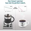 imageCOSORI Coffee Mug Warmer ampamp Mug Set for Desk Cup Heater Office ampamp Christmas Gifts 1F Precise Temperature Control Touch Tech ampamp LCD Digital Display 77194 304 Stainless Steel SilverBlackSilverBlack