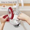 imageCosori Electric Kettle No Plastic Contact With Water Wide Mouth For Easy Cleaning Auto Shut Off 17L Tea Kettle amp Hot Water Boiler Water Heater amp Teapot Borosilicate Glass White 1500WRuby Red