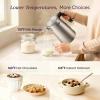 imageCosori Electric Kettle PlasticFree Interior 5 Presets 5 Temperature Control Fast Boiling 2 Lid Opening 60Min Keep Warm Stainless Steel Tea Kettle for Tea Hot Water Boil Water Coffee 17L