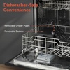 image:imageCosori TWINFRY 9 QT Double Air Fryer Removable Divider PFASFree Ceramic  Two Ways to Cook Dual 45Qt amp Full 9Qt 6in1 Independent Cooking MatchampSync DishwasherSafe Countertop FriendlyDual Basket